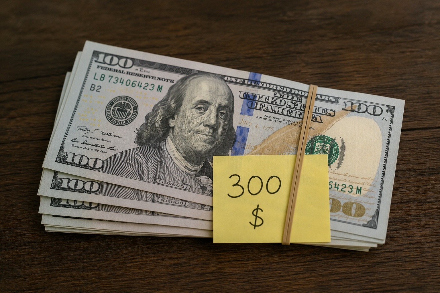 تفسير رؤيا 300 دولار 