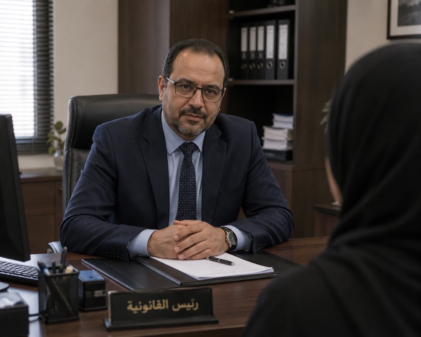 تفسير رؤيا رؤية رئيس القانونية في مكان عملي 