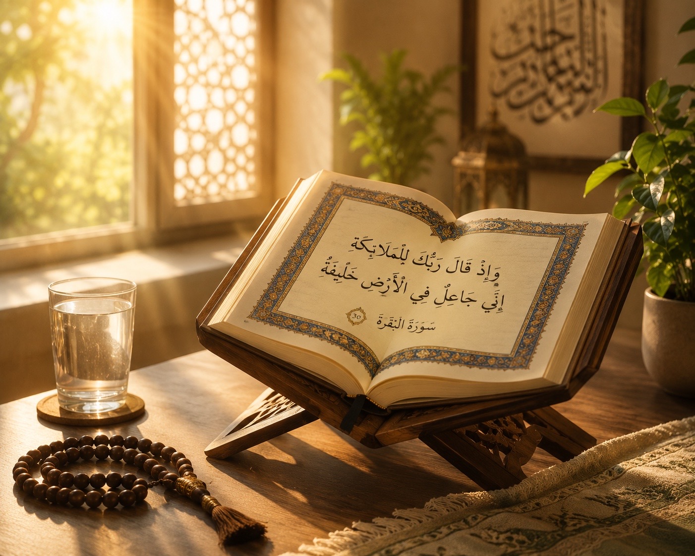 تفسير رؤيا رأيت قول الله (إني جاعل في الأرض خليفة)