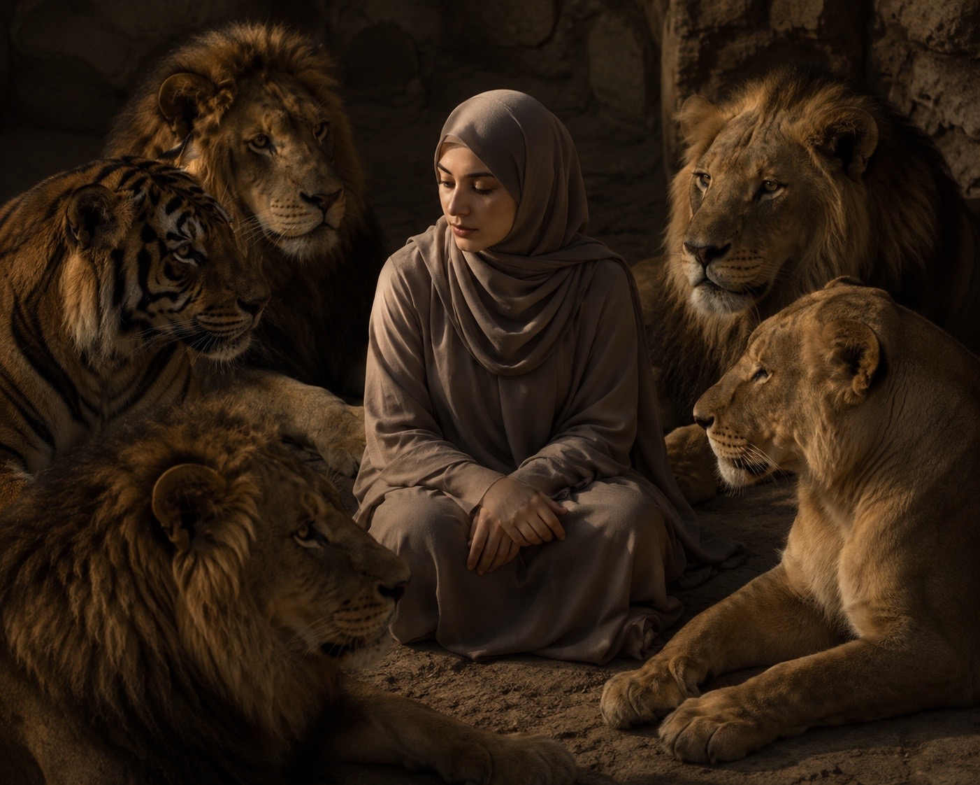 تفسير رؤيا ٥ 🐯🦁اسود حولي