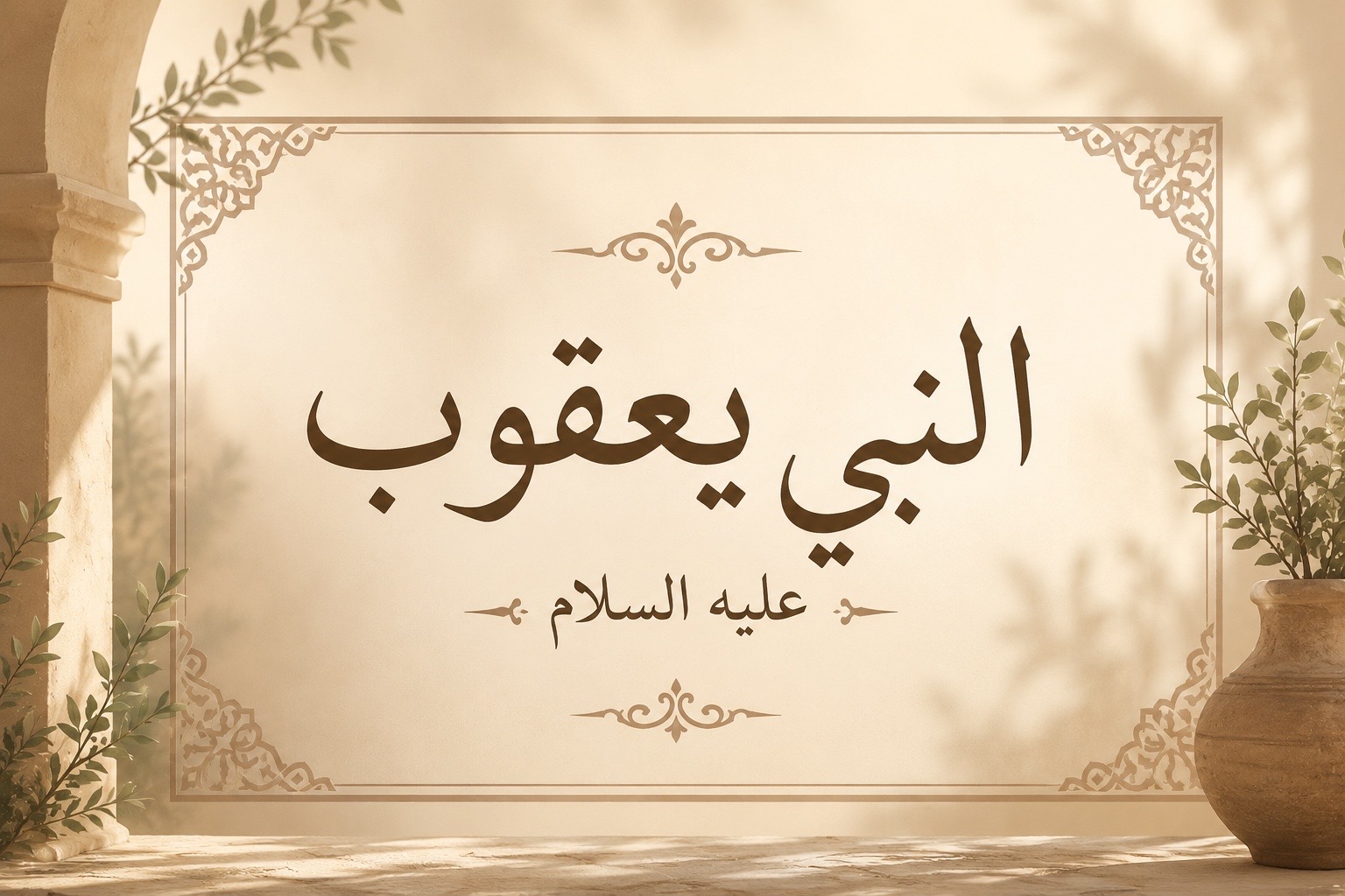 تفسير رؤيا النبي يعقوب 💬💬💯